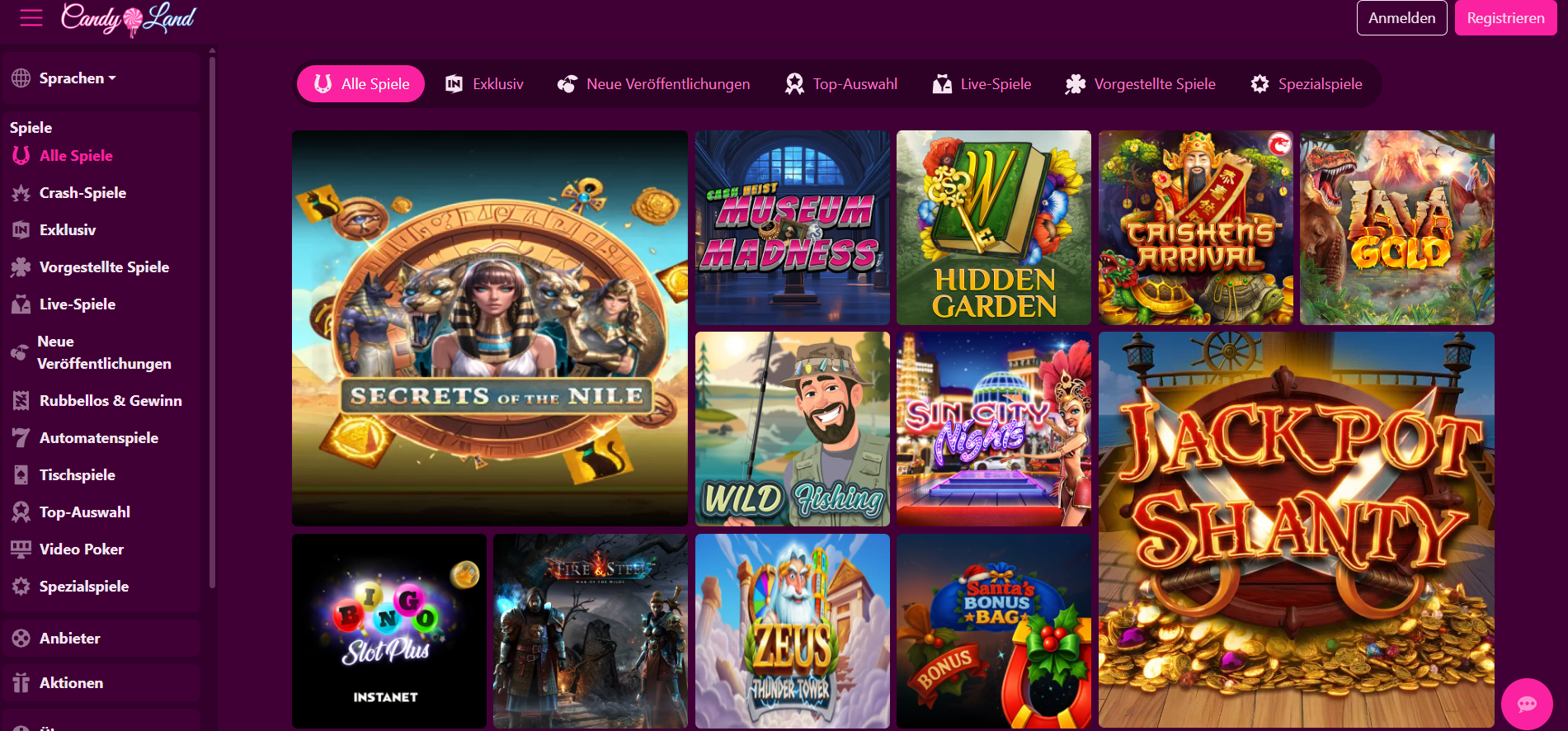 Candyland Casino